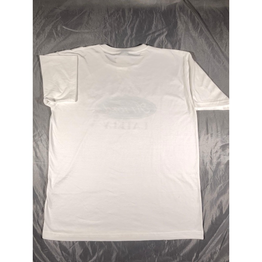 Vintage Can't Afford Lately Spoofs Limited White Short Sleeve Shirt Size XL NEW - Picture 2 of 9